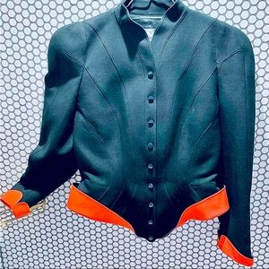 Thierry Mugler Paris structured jacket